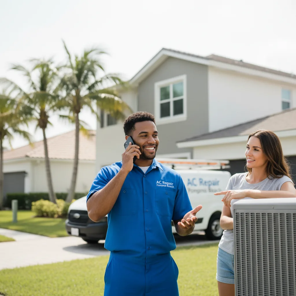AC Repair Pompano Beach customer support in Ladson